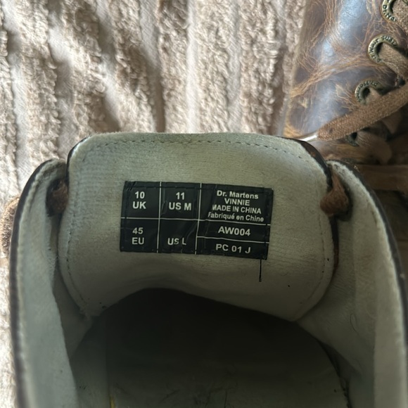 Vintage Dr. Marten’s Brown Leather Sneakers - Picture 5 of 5